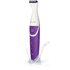 Philips Essential BRT383/15 Rasoio di precisione Bagnato e secco Viola, Bianco