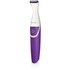 Philips Essential BRT383/15 Rasoio di precisione Bagnato e secco Viola, Bianco