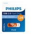 Philips FM12FD05B USB 128 GB USB A 2.0 Arancione, Bianco