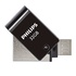 Philips FM32DA148B/00 USB 32 GB Nero, Argento