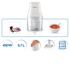 Philips HR1393/00 Tritatutto 450W Bicchiere in plastica