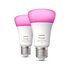 Philips Hue White and Color ambiance E27 - confezione da 2