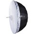 Phottix Premio Reflective Umbrella 120cm con telo diffusore - W&B