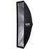 Phottix Raja Strip Softbox a chiusura rapida 30x140cm con griglia