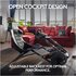 Playseat Trophy Logitech G Edition Sedia per gaming universale Sedia tappezzata Nero