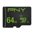 PNY 64GB MicroSDHC High Performance 100MB/s con adattatore SD