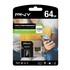 PNY 64GB MicroSDHC High Performance 100MB/s con adattatore SD