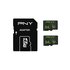 PNY MicroSDXC 2x 64GB Twin Pack High Performance 100mb/S Classe 10 con adattatore