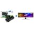 PNY NVIDIA GeForce RTX 5090 32GB EPIC-X Overclocked Triple Fan + ROG Swift PG49WCD Monitor PC 124,5 cm (49") 5120 x 1440 Pixel OLED Nero