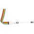 Polaroid Camera Strap Flat Rainbow Grigio