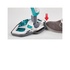 Polti SV450 Double Pulitore a vapore verticale 0,3 L 1500 W Acciaio inossidabile, Turchese, Bianco