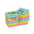 Post-it 3M 622-12SS-MIA Pouch autoadesiva Quadrato Blu Rosa Giallo Autoadesivo