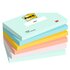 Post-it 655-6-BEA pouch autoadesiva Rettangolo Blu, Verde, Arancione, Rosa, Giallo 100 fogli Autoadesivo