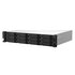 QNAP TS-1264U-RP NAS Armadio (2U) Collegamento ethernet LAN Alluminio, Nero