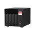 QNAP TS-473A + QSW-1105-5T Bundle Pack NAS Tower Ryzen Embedded V1500B 8 GB DDR4 QNAP Turbo System Nero