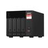QNAP TS-473A + QSW-1105-5T Bundle Pack NAS Tower Ryzen Embedded V1500B 8 GB DDR4 QNAP Turbo System Nero