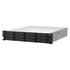 QNAP TS-h1887XU-RP NAS Armadio (2U) Collegamento ethernet LAN Nero, Bianco E-2334