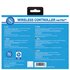 Qubick ACP40159 periferica di gioco Nero, Blu Bluetooth/USB Gamepad Analogico/Digitale PC, PlayStation 4, PlayStation 5