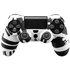 Qubick Controller Skin Nero Bianco (PS4)