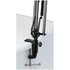 Quik Lok A/25 BK Asta Regolabile Broadcast compreso di cavo XLR da 5 metri