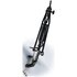 Quik Lok A/25 BK Asta Regolabile Broadcast compreso di cavo XLR da 5 metri