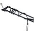 Quik Lok A/25 BK Asta Regolabile Broadcast compreso di cavo XLR da 5 metri