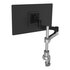 R-GO TOOLS Braccio per monitor R-Go Zepher, braccio per monitor singolo regolabile, capacità di carico fino a 8 kg, nero