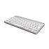 R-GO TOOLS ergonomica R-Go Compact Break, tastiera compatta con software break, QWERTY (IT), bluetooth, bianco