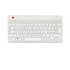 R-GO TOOLS ergonomica R-Go Compact Break, tastiera compatta con software break, QWERTY (IT), bluetooth, bianco