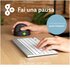 R-GO TOOLS ergonomica R-Go Compact Break, tastiera compatta con software break, QWERTY (IT), bluetooth, bianco