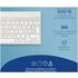 R-GO TOOLS ergonomica R-Go Compact Break, tastiera compatta con software break, QWERTY (IT), bluetooth, bianco