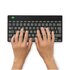 R-GO TOOLS ergonomica R-Go Compact Break, tastiera compatta con software break, QWERTY (IT), bluetooth, nero