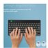 R-GO TOOLS ergonomica R-Go Compact Break, tastiera compatta con software break, QWERTY (IT), bluetooth, nero