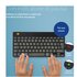 R-GO TOOLS ergonomica R-Go Compact Break, tastiera compatta con software break, QWERTY (IT), bluetooth, nero