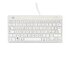 R-GO TOOLS ergonomica R-Go Compact Break, tastiera compatta con software break, QWERTY (IT), con cavo, bianco