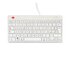 R-GO TOOLS ergonomica R-Go Compact Break, tastiera compatta con software break, QWERTY (IT), con cavo, bianco