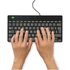 R-GO TOOLS ergonomica R-Go Compact Break, tastiera compatta con software break, QWERTY (IT), con cavo, nero