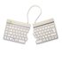 R-GO TOOLS ergonomica R-Go Split Break con software di interruzione, tastiera split, QWERTY (IT), Bluetooth, bianco