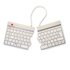 R-GO TOOLS ergonomica R-Go Split Break con software di interruzione, tastiera split, QWERTY (IT), Bluetooth, bianco