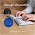 R-GO TOOLS ergonomica R-Go Split Break con software di interruzione, tastiera split, QWERTY (IT), Bluetooth, bianco