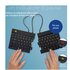 R-GO TOOLS ergonomica R-Go Split Break v2 con software Break, tastiera split, QWERTY (IT), con cavo, nero