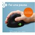 R-GO TOOLS ergonomico R-Go HE Break con software di pausa, grande (lunghezza della mano ≥ 185 mm), destrorso, bluetooth, nero
