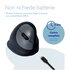 R-GO TOOLS ergonomico R-Go HE Break con software di pausa, grande (lunghezza della mano ≥ 185 mm), destrorso, bluetooth, nero