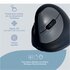 R-GO TOOLS ergonomico R-Go HE Break con software di pausa, grande (lunghezza della mano ≥ 185 mm), mancini, bluetooth, nero