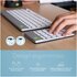 R-GO TOOLS R-Go Numpad Break, tastiera numerica ergonomica con software di pausa, Bluetooth, bianco