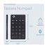 R-GO TOOLS R-Go Numpad Break, tastiera numerica ergonomica con software di pausa, Bluetooth, nero