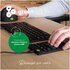 R-GO TOOLS R-Go Numpad Break, tastiera numerica ergonomica con software di pausa, cablata, nera