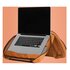 R-GO TOOLS R-Go Viva, in pelle pieno fiore, ergonomico con supporto integrato per laptop, marrone