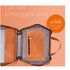 R-GO TOOLS R-Go Viva, in pelle pieno fiore, ergonomico con supporto integrato per laptop, marrone