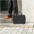 R-GO TOOLS R-Go Viva, in pelle pieno fiore, ergonomico con supporto per laptop integrato, prodotto sociale, nero